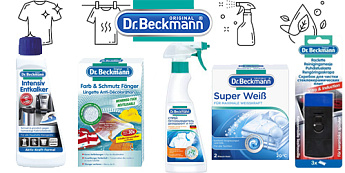 Dr. Beckmann — чистота и блеск вашего дома!