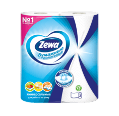 Zewa Бумажные полотенца  2 сл, 2 рул