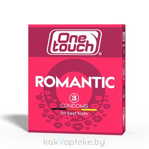 One Touch Romantiс Презервативы, 3 шт