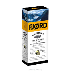 Фьорд FJORD норвежский рыбий жир со вкусом лимона 100мл