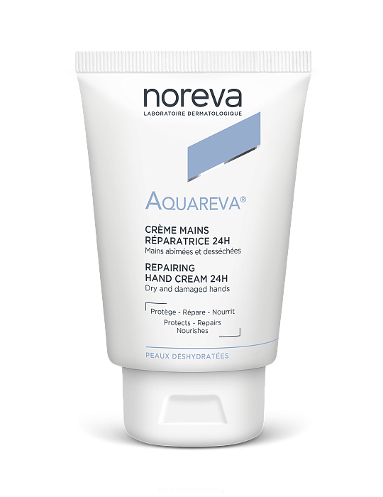 NOREVA АКВАРЕВА Восстанавливающий крем для рук 24 ч, 50 мл