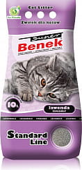 SUPER BENEK Гигиенический наполнитель для кошачьих туалетов  SB Стандарт Лаванда, 10л
