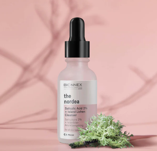 Bionnex THE NORDEA Очищающий концентрат Cалициловая кислота 2% + Исландский мох для всех типов кожи 30 мл