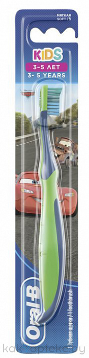 ORAL-B Kids Зубная щетка для детей  (экстра мягкая), 1 шт