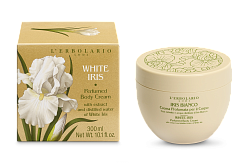 L'Erbolario БЕЛЫЙ ИРИС Парфюмированный крем для тела 300 мл