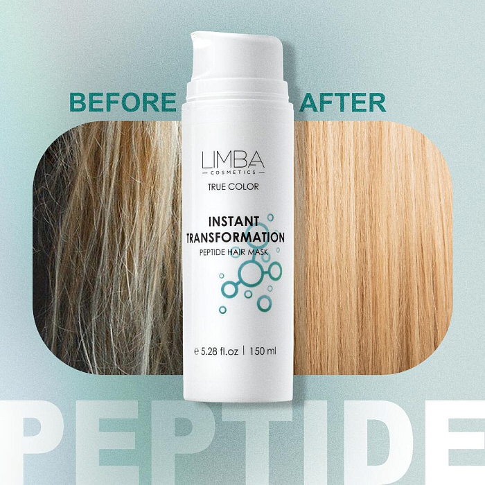 Limba Cosmetics Пептидная маска экспресс-восстановление Instant Transformation, 150 мл