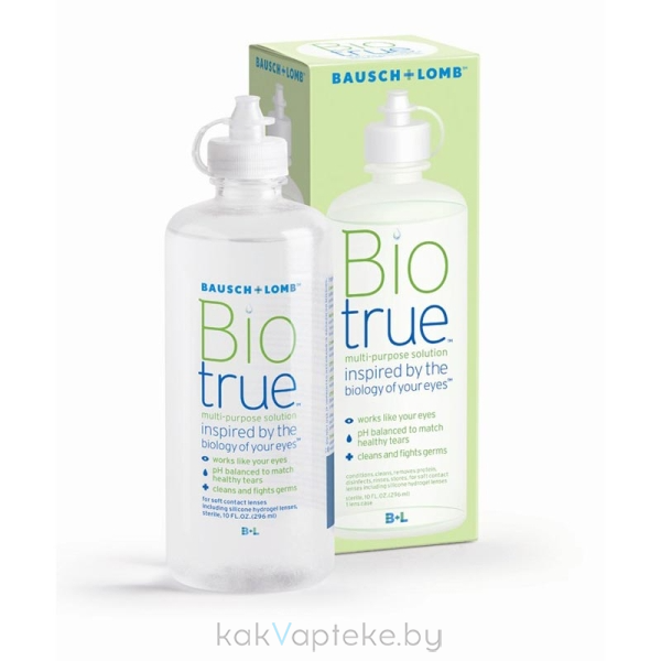 Раствор универс. "Биотру" (Biotrue)® по уходу за мягк.конт.линз.(объем, мл: 120)