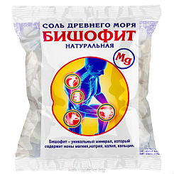 Соль природная для ванн Бишофит 500г