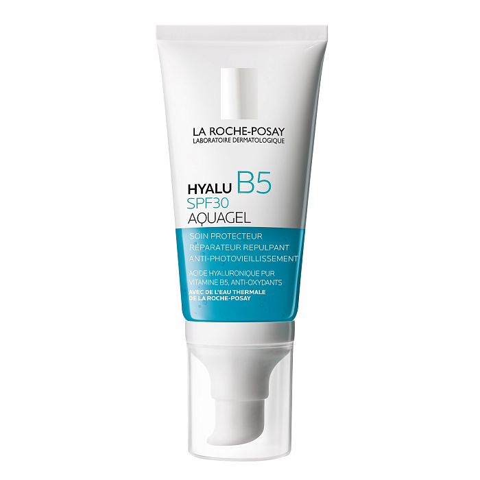 La Roche-Posay Аквагель концентрированный для увлажнения и тонуса кожи Hyalu B5 Aquagel SPF30, 50 мл