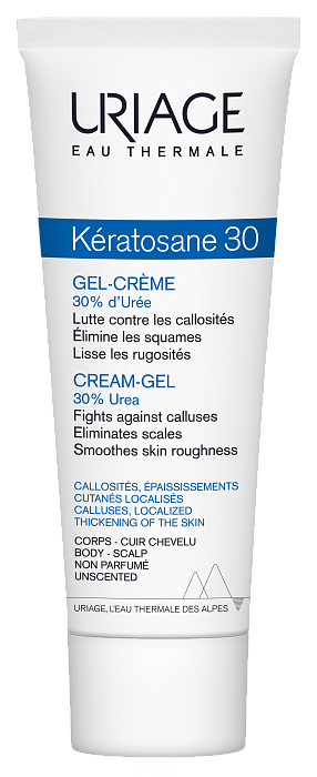 Uriage Гель-крем для тела KERATOSANE 30 GEL CREME, 75 мл