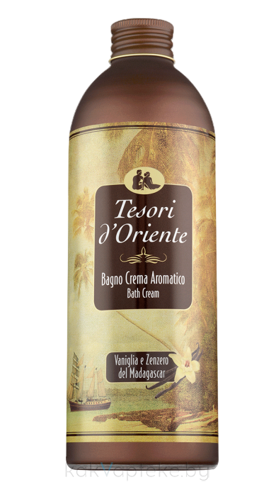 Tesori d’Oriente Гель для душа МАДАГАСКАРСКАЯ ВАНИЛЬ И ИМБИРЬ/ VANIGLIA E ZENZERO DEL MADAGASKAR, 500 мл