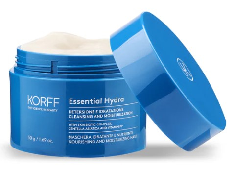 KORFF Очищающая и увлажняющая питательная маска для лица, 50 г