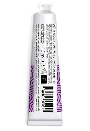 Ohlala Зубная паста DENTIFRICE VIOLETTE MENTHE Toothpaste, 15 мл
