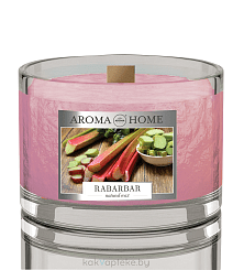 Aroma HOME Ароматизированная свеча в стекле SCENTED CANDLE RHUBARB, 115 гр