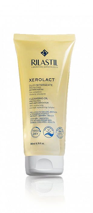 Rilastil XEROLACT Защитное и "успокаивающее" масло для очищения, 200 мл