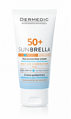 Dermedic SUNBRELLA Крем Солнцезащитный SPF50+ жирная и смешанная кожа, 50г