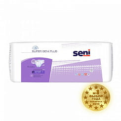 Super Seni Plus small Подгузники дышащие для взрослых 30 шт