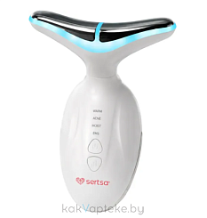 Массажёр микротоковый для ухода за кожей лица и шеи sertsa®, модель MX-D836