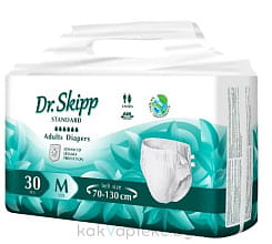 Dr. Skipp Подгузники для взрослых (STANDARD, Размер M - 2 (70 - 130 см.)) 30 шт.