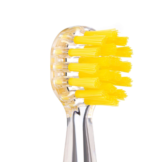 Revyline RL 025 Детская зубная щетка электрическая звуковая (желтая 7852, панда)