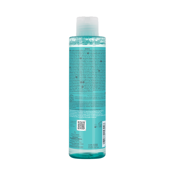 A-DERMA BIOLOGY AC Очищающая мицеллярная вода для проблемной кожи 200 мл