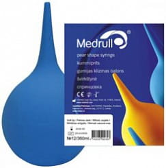 Спринцовка Medrull пластиз.ПВХ для медицинских процедур тип А с мягк.наконеч.А-15(объем 400мл)