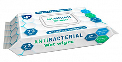 SENSO Салфетки влажные антибактериальные 72 шт