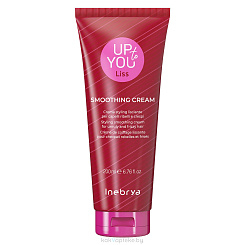 Inebrya Up To You Liss Разглаживающий крем для укладки непослушных волос, 200 мл