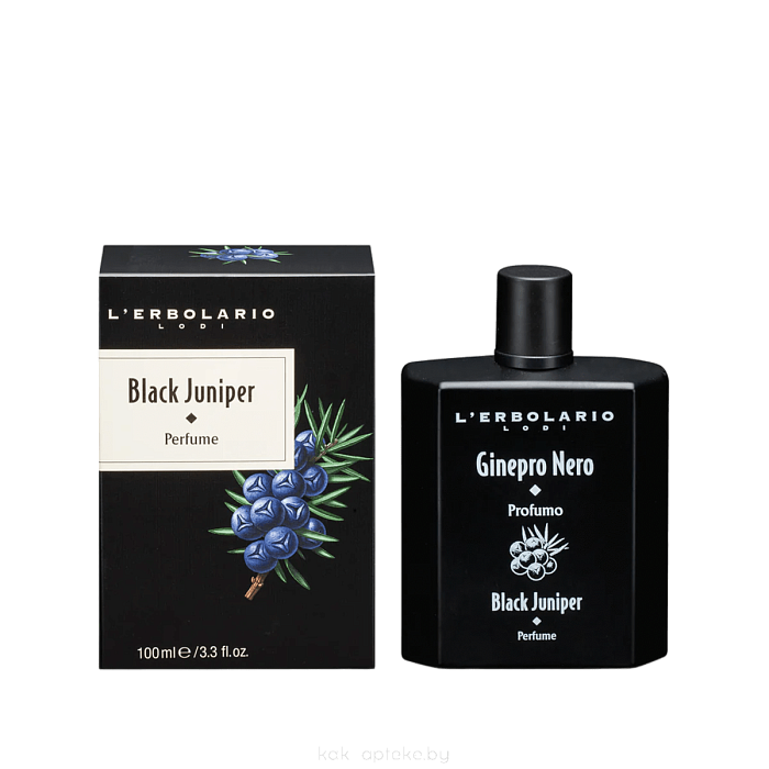 L'Erbolario ЧЕРНЫЙ МОЖЖЕВЕЛЬНИК Парфюмерная вода 100 мл