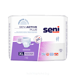 Seni Active Plus Трусики впитывающие для взрослых в размере Extra Large по 10 штук