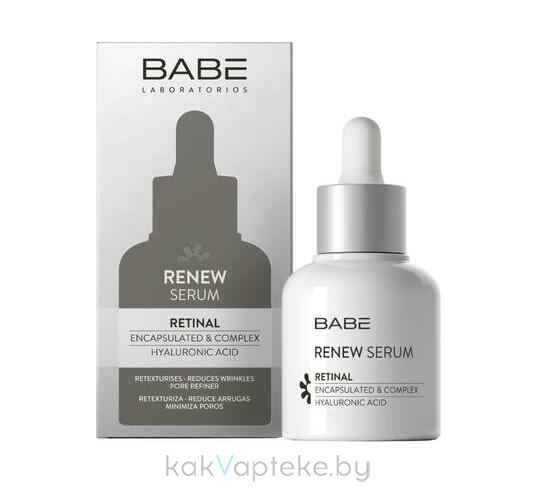LABORATORIOS BABE Омолаживающая и обновляющая сыворотка для лица RENEW/RENEW SERUM 30мл