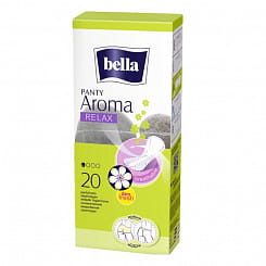 Bella Panty Aroma Relax Ультратонкие женские гигиенические ежедневные прокладки 20 шт