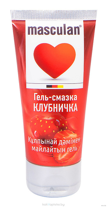 Masculan Гель-смазка "Клубничка", 50 мл