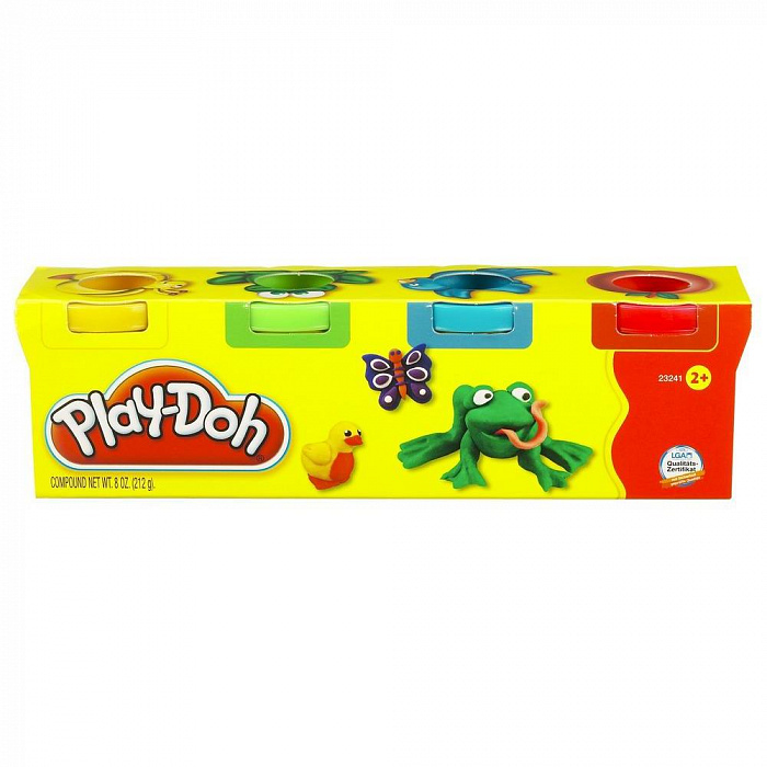 Hasbro Play-Doh Игровой набор с четырьмя баночками Арт.23241
