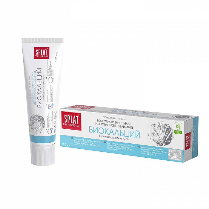 Зубная паста серии Professional SPLAT (СПЛАТ) BIOCALCIUM/БИОКАЛЬЦИЙ 100 мл