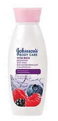 Johnson's Body Care Vita Rich Восстанавл. гель д/душа с экстрактом малины (с аром.лес.ягод), 250 мл