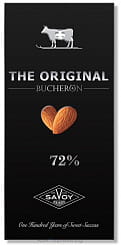 Bucheron the Оriginal Горький шоколад с миндалем 100 г, картон