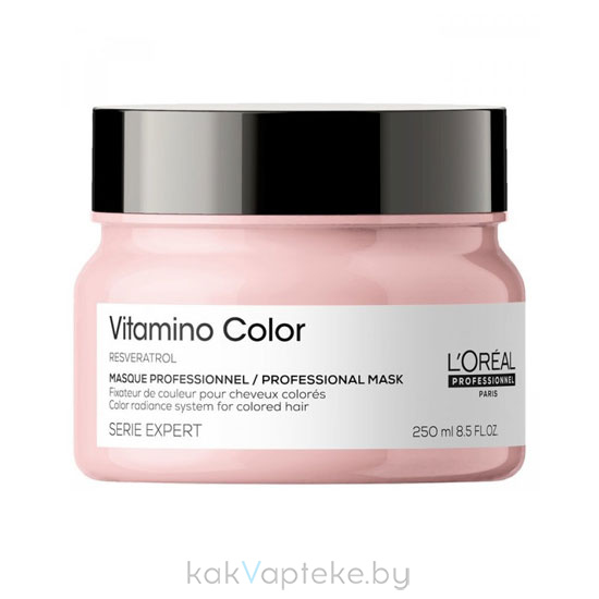 L'Oreal Professionnel Маска-фиксатор цвета для окрашенных волос "Vitamino Color" гаммы "Serie Expert",250 мл