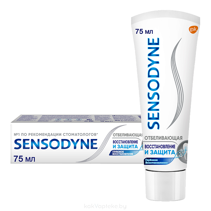 Sensodyne Зубная паста Восстановление и Защита 75 мл
