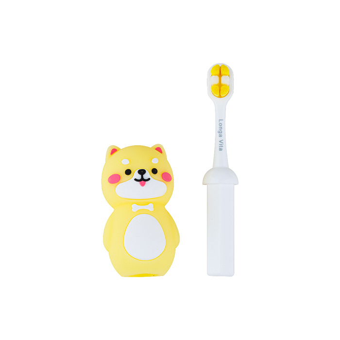 Longa Vita kids детская зубная щетка, для детей от 2-х лет, арт. F-01