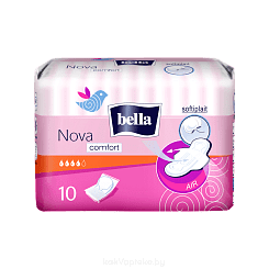 Bella Nova Comfort (softiplait) Прокладки женские гигиенические впитывающие 10 шт