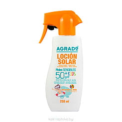 AGRADO Детский солнцезащитный лосьон SPF50+ / Sunscreen Lotion SPF50+ KIDS, 250мл