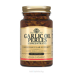 Solgar Чесночное масло Перлес, БАД капсулы №100