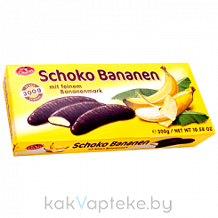 Банановое суфле в шоколадной глазури, 300 г