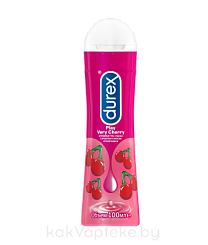 DUREX Play Very Cherry Интимный гель-смазка с ароматом и вкусом сладкой вишни 100 мл