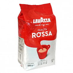 Lavazza Кофе натуральный жареный в зернах , среднеобжаренный Qualita Rossa,  1000 гр