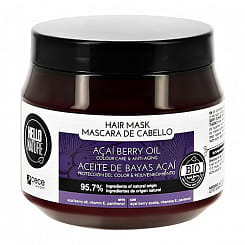 HELLO NATURE  ACAI BERRY OIL MASK Маска для волос с маслом асаи, 250мл
