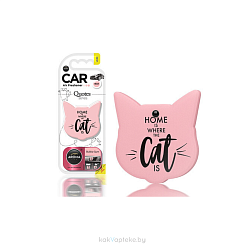 Aroma Car Quotes Cat Bubble Gum Ароматизатор воздуха полимерный, 8 гр