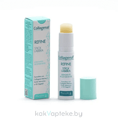 Pharmalife Research CollagenaT Refine Lip Balm Бальзам для губ увлажняющий, регенерирующий с морским коллагеном и гиалуроновой кислотой 5,7 мл