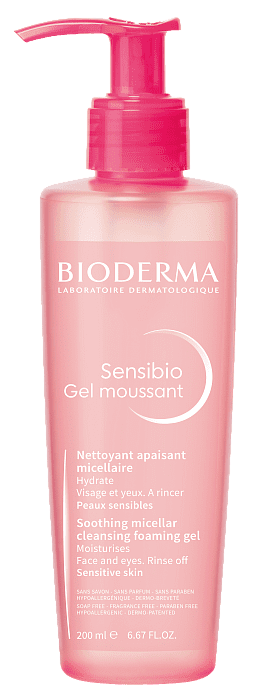 Bioderma Гель для лица очищающий Sensibio 200 мл